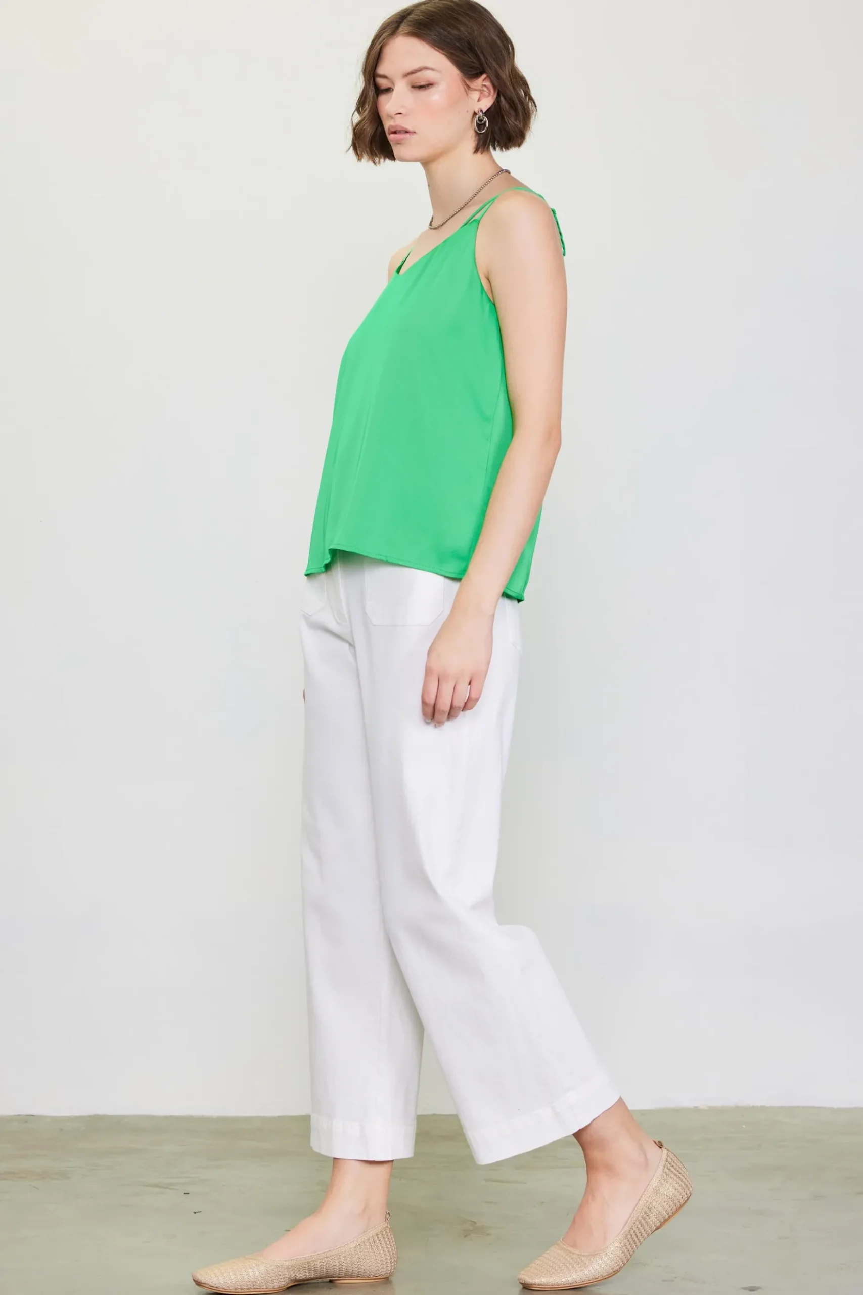 Recycled Double Strap Cami*SKIES ARE BLUE Clearance