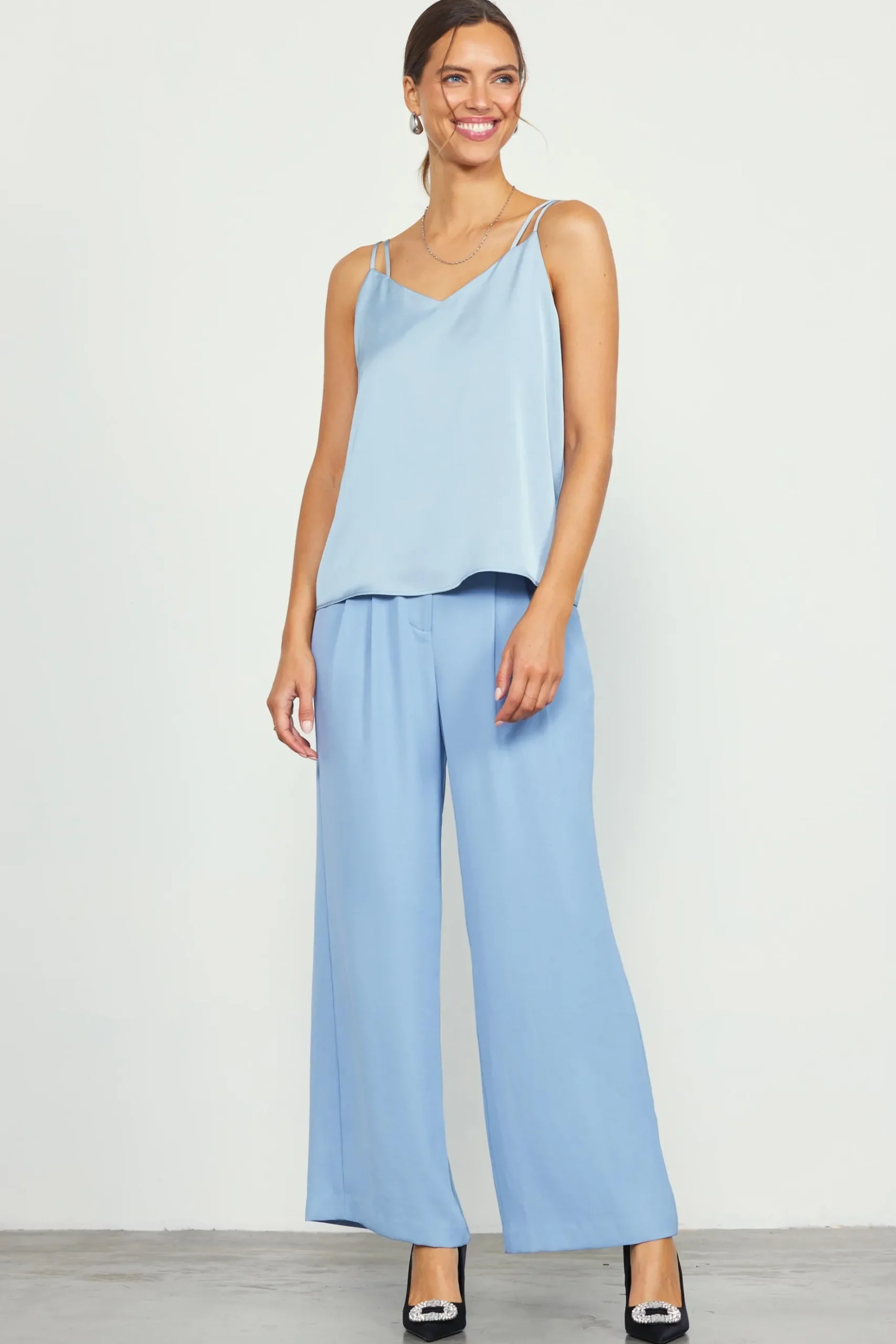 Recycled Double Strap Cami*SKIES ARE BLUE Online