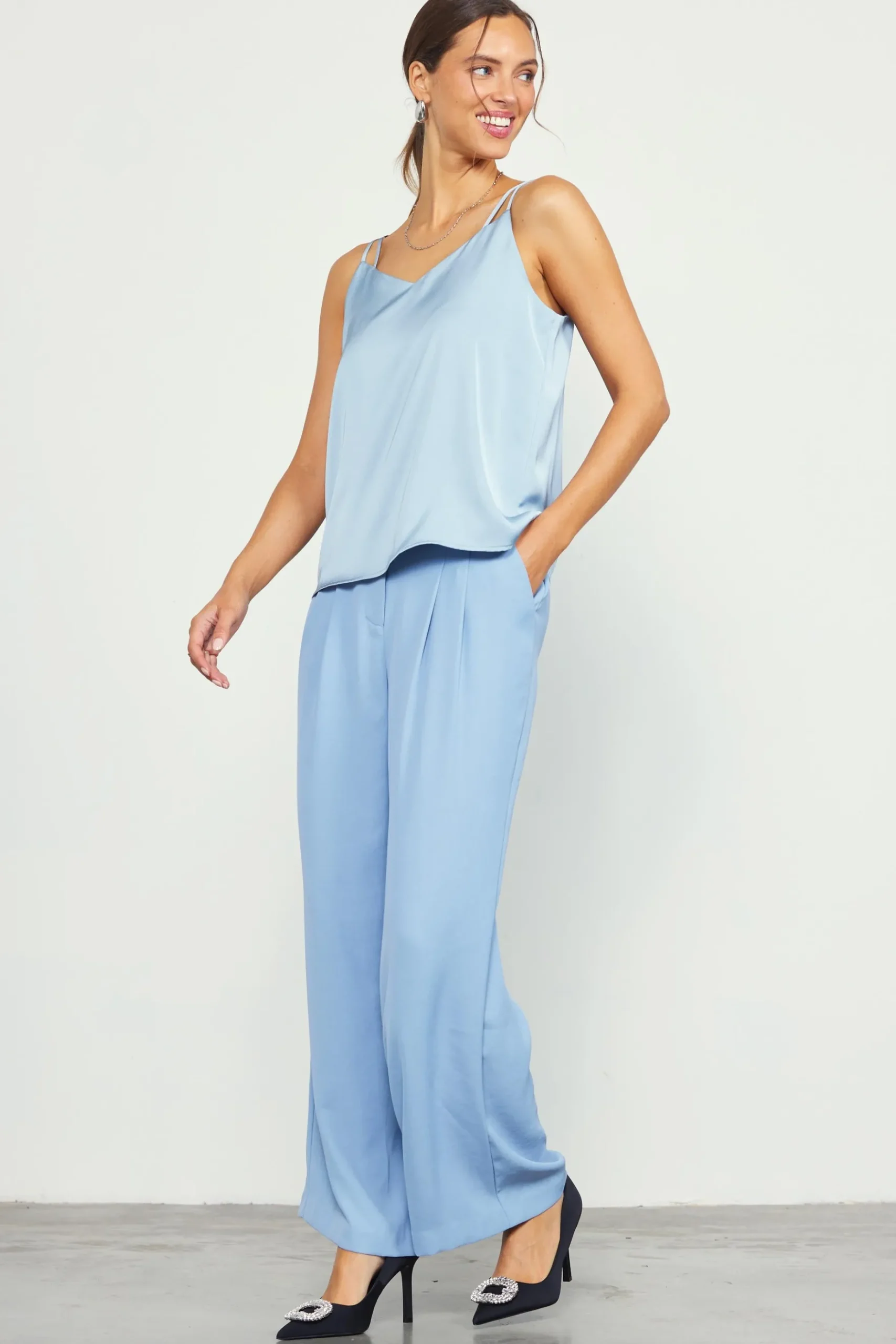 Recycled Double Strap Cami*SKIES ARE BLUE Online