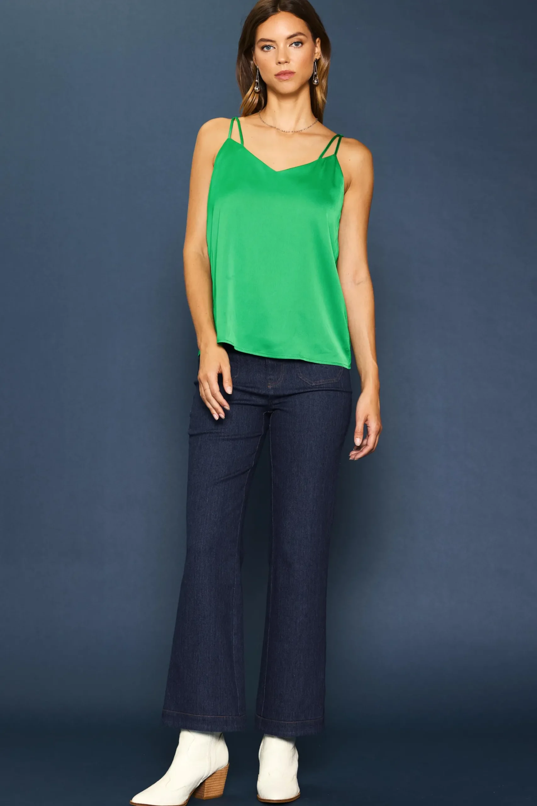 Recycled Double Strap Cami*SKIES ARE BLUE