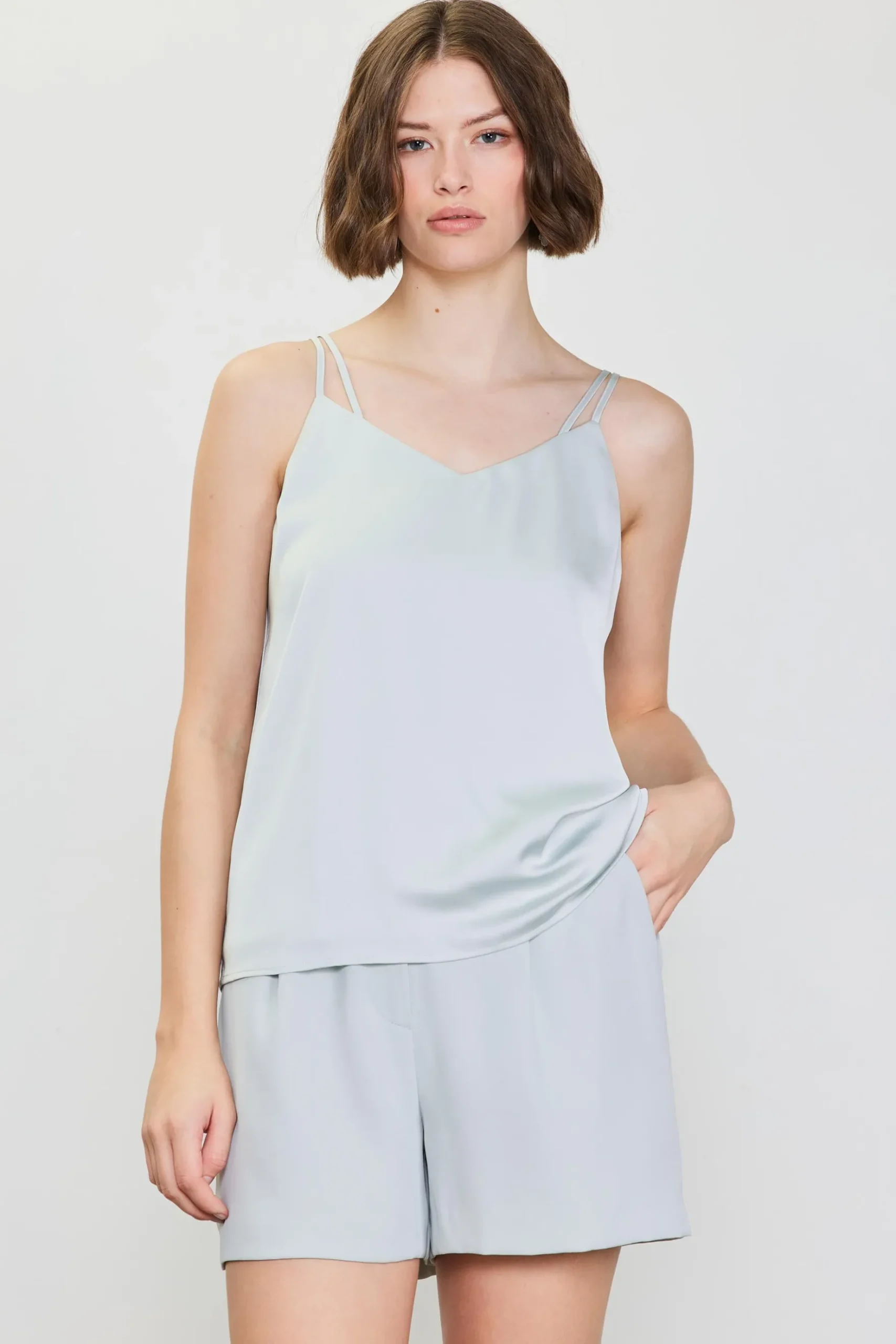 Recycled Double Strap Cami*SKIES ARE BLUE Hot