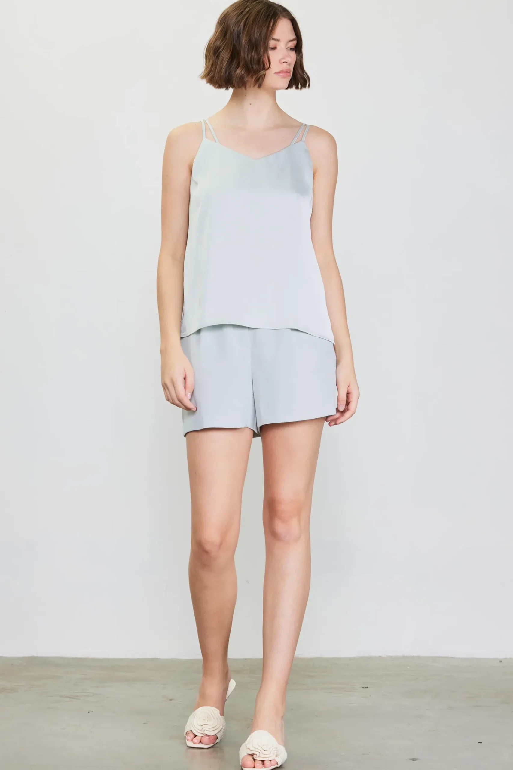 Recycled Double Strap Cami*SKIES ARE BLUE Hot