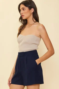 Recycled Tailored Shorts*SKIES ARE BLUE Clearance