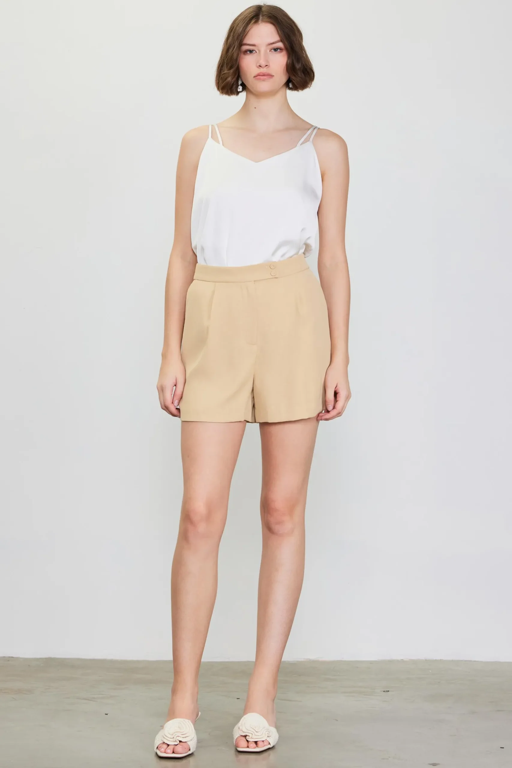 Recycled Tailored Shorts*SKIES ARE BLUE Clearance