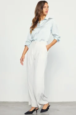 Recycled Wide Leg Pants*SKIES ARE BLUE Clearance