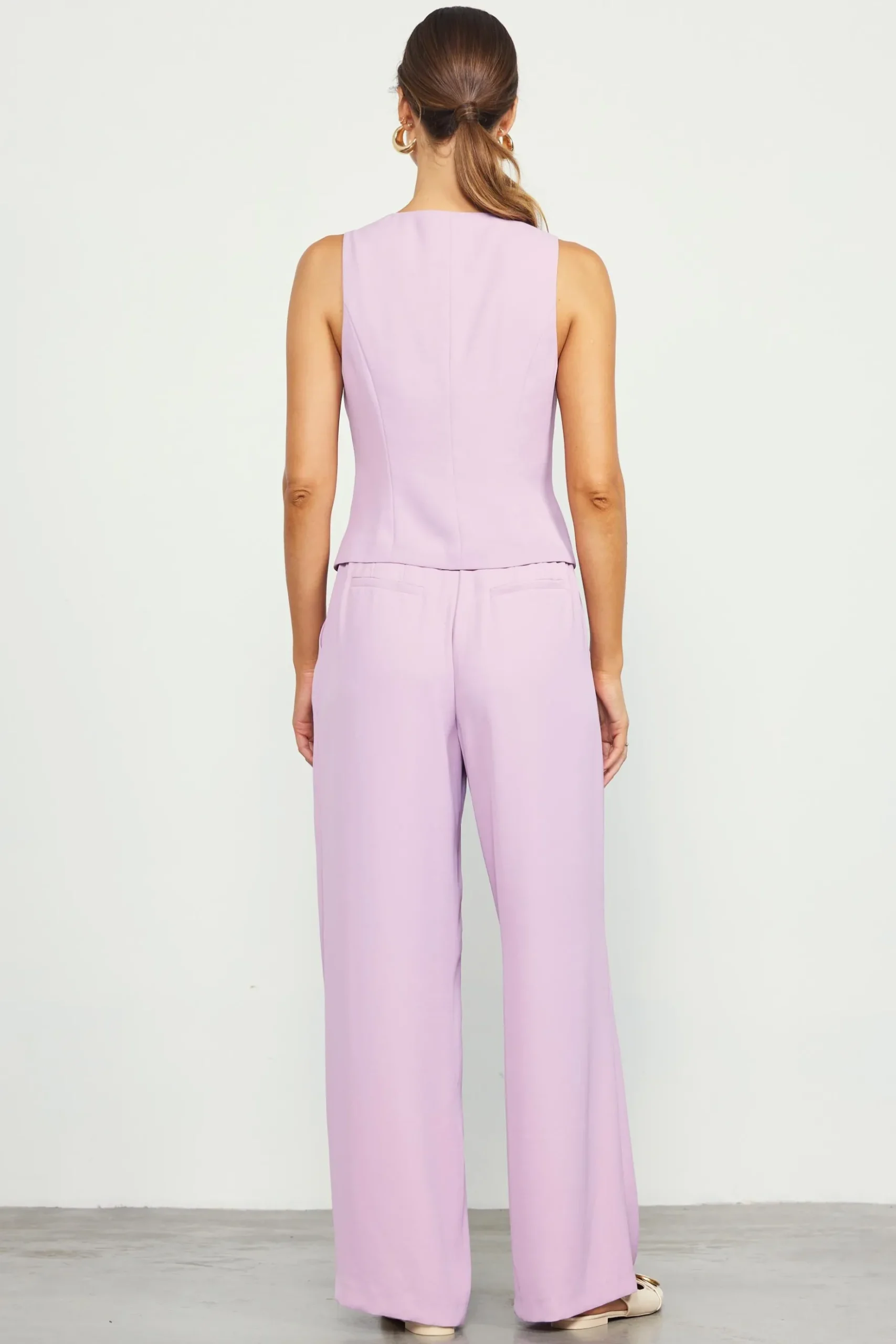 Recycled Wide Leg Pants*SKIES ARE BLUE