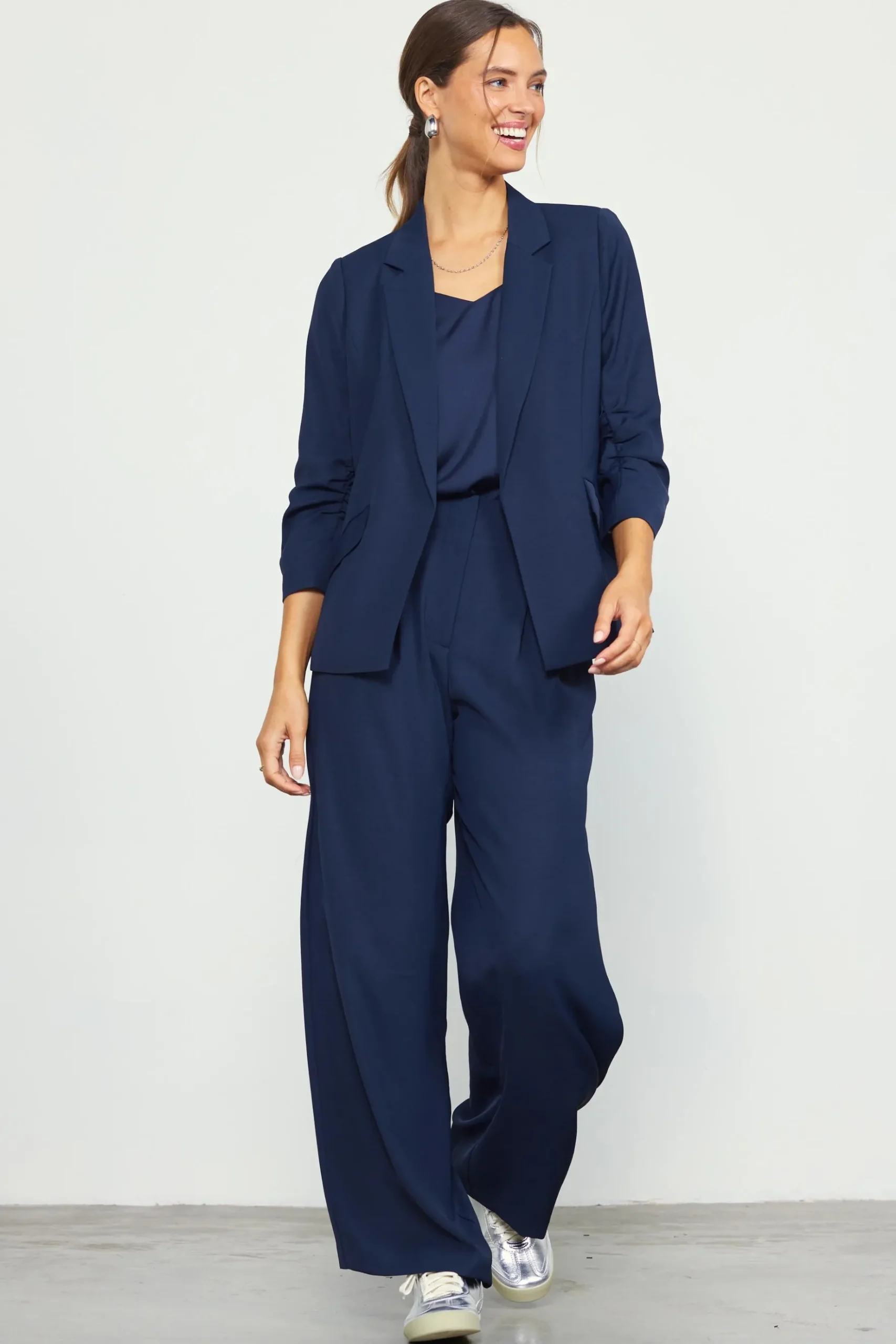 Recycled Wide Leg Pants*SKIES ARE BLUE New