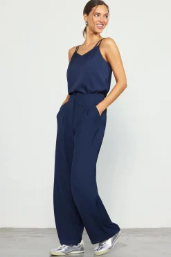 Recycled Wide Leg Pants*SKIES ARE BLUE New
