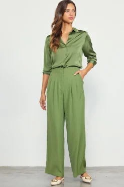 Recycled Wide Leg Pants*SKIES ARE BLUE Discount