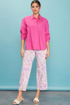 Relaxed Fit Poplin Longsleeve Shirt*SKIES ARE BLUE Online