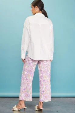 Relaxed Fit Poplin Longsleeve Shirt*SKIES ARE BLUE