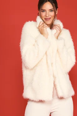 Relaxed Fit Sherpa Jacket*SKIES ARE BLUE