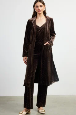 Rhinestone Velvet Duster*SKIES ARE BLUE