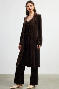 Rhinestone Velvet Duster*SKIES ARE BLUE