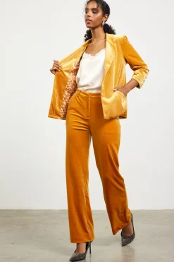 Ruched Velvet Blazer*SKIES ARE BLUE Best