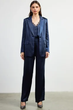 Satin Tailored Blazer*SKIES ARE BLUE Best