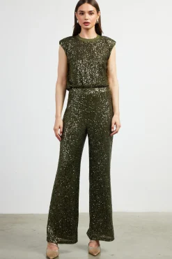 Sequin Flared Pants*SKIES ARE BLUE Hot