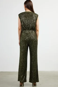 Sequin Flared Pants*SKIES ARE BLUE Hot
