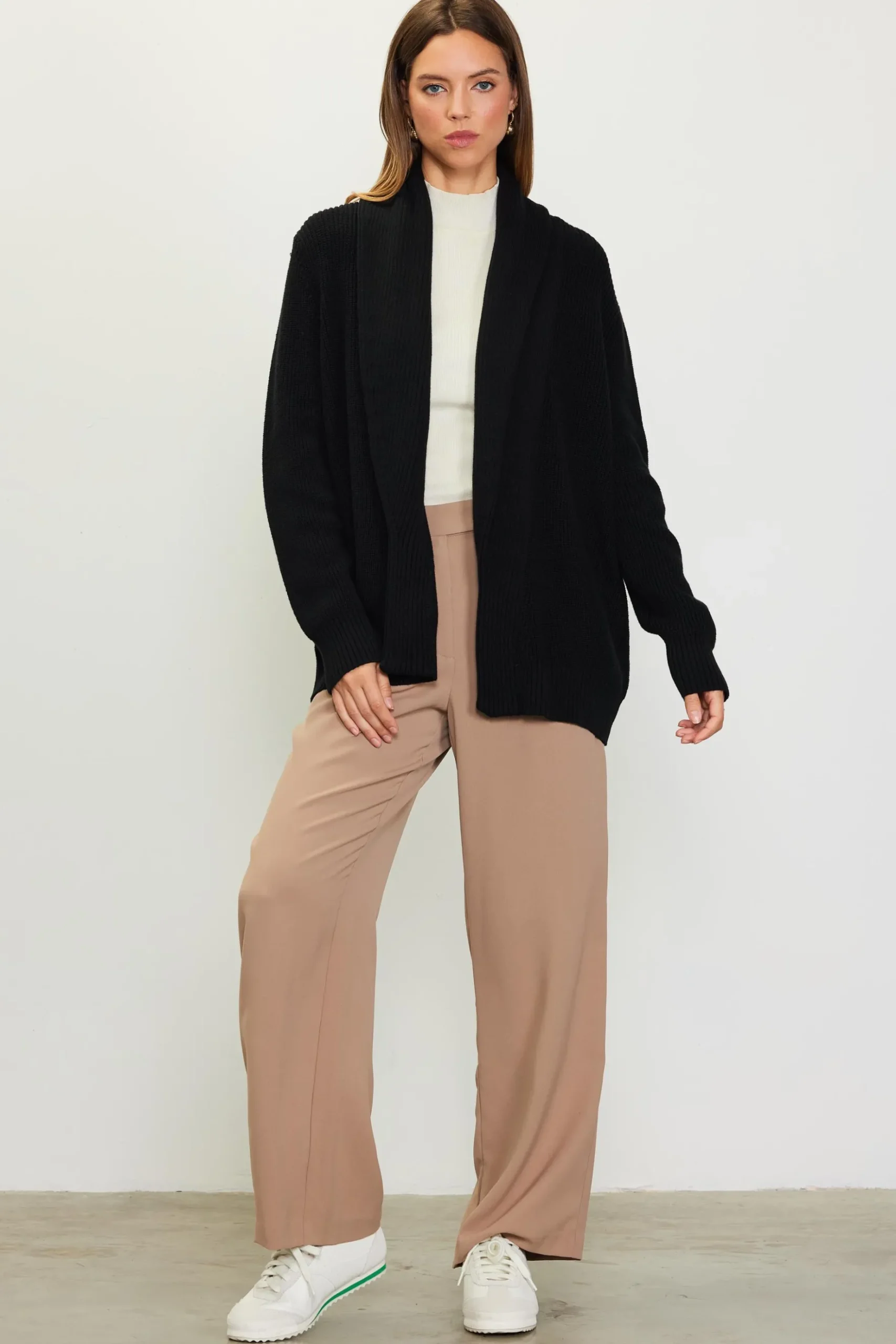 Shawl Collar Sweater Cardigan*SKIES ARE BLUE