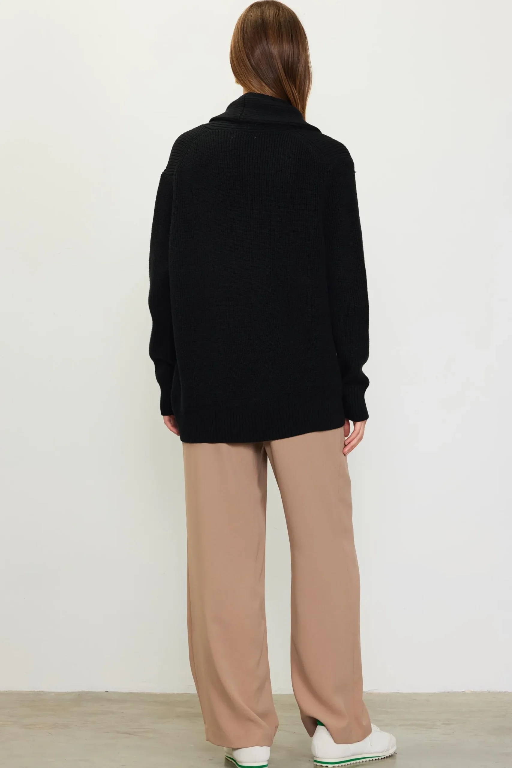 Shawl Collar Sweater Cardigan*SKIES ARE BLUE