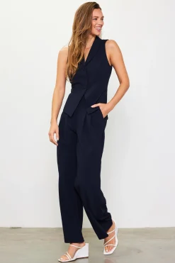 Shawl-Collar Tailored Vest*SKIES ARE BLUE Best