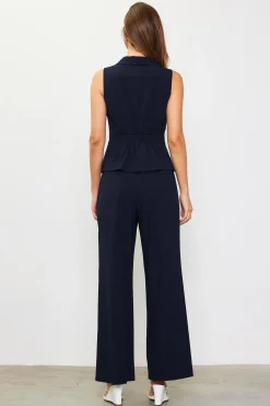 Shawl-Collar Tailored Vest*SKIES ARE BLUE Best