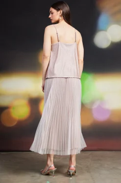 Shimmery Cowl Neck Cami*SKIES ARE BLUE Best