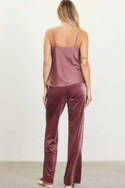 Shimmery Satin Cowl Neck Cami*SKIES ARE BLUE Sale