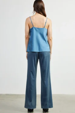 Shimmery Satin Cowl Neck Cami*SKIES ARE BLUE Clearance