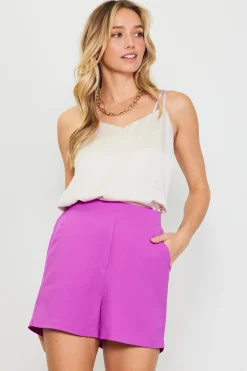 Structured Shorts*SKIES ARE BLUE Hot