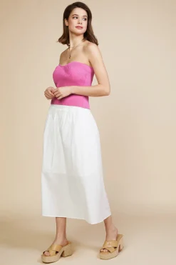 Sweetheart Neckline Knit Top*SKIES ARE BLUE