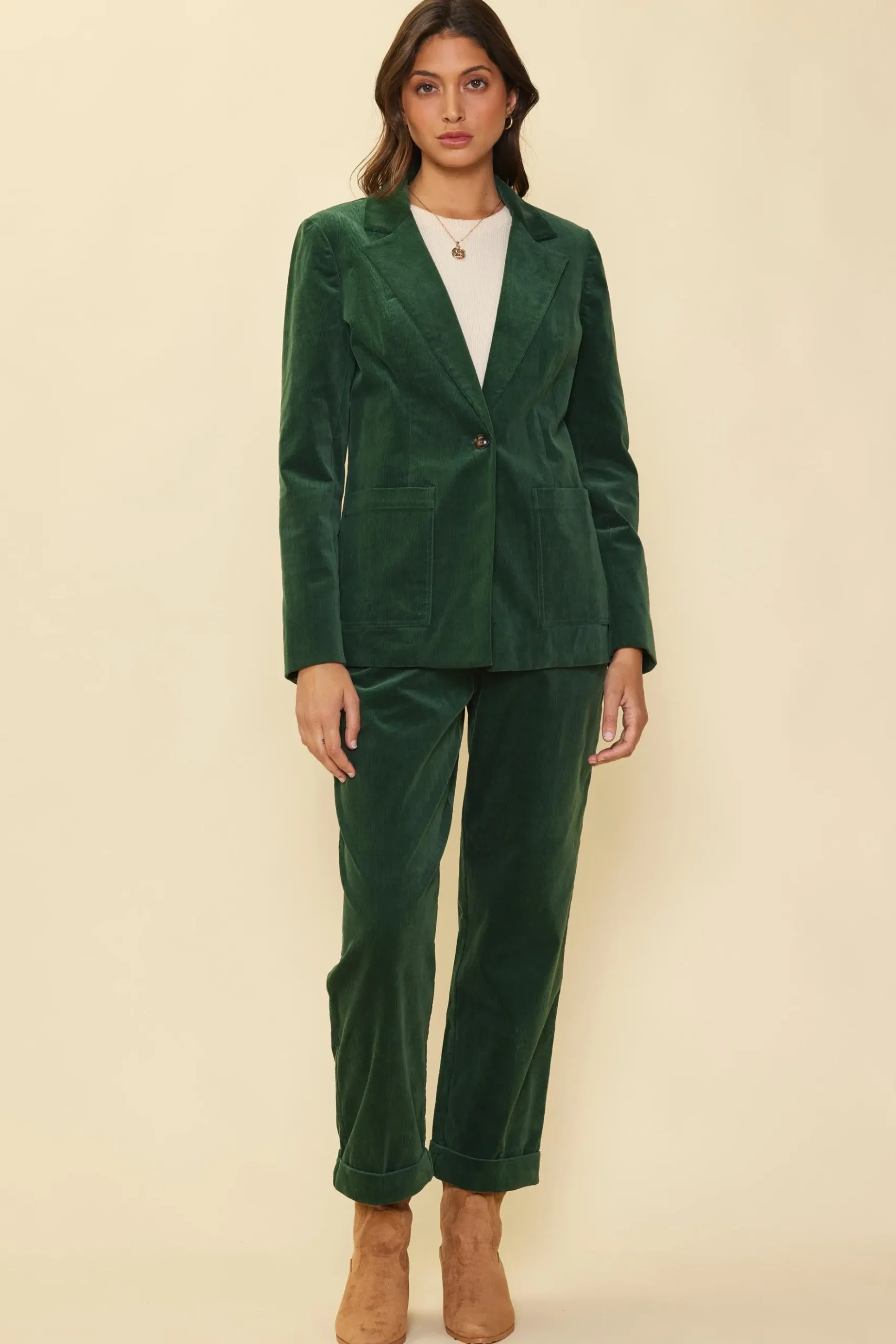 Tailored Corduroy Blazer*SKIES ARE BLUE Hot