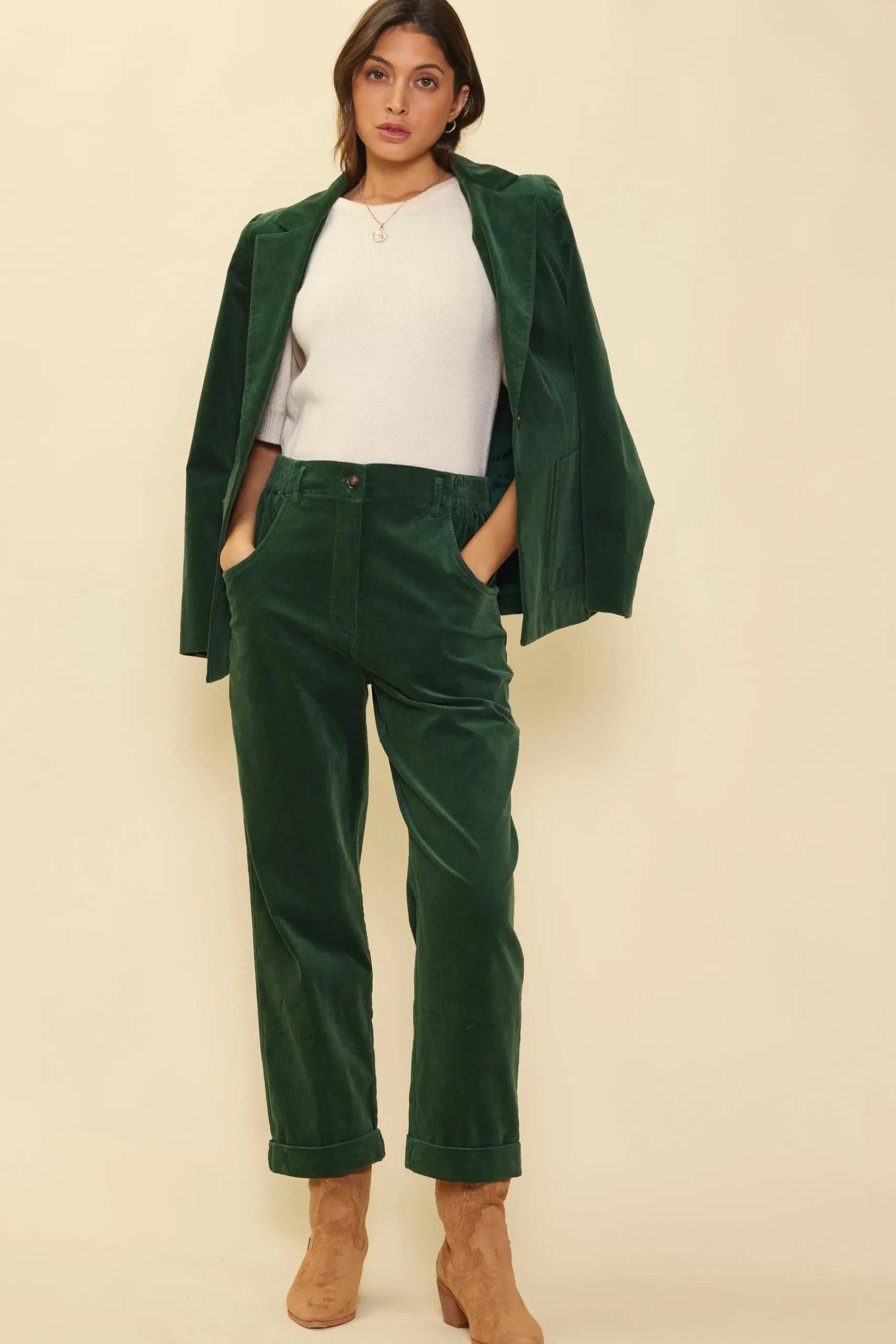 Tailored Corduroy Blazer*SKIES ARE BLUE Hot