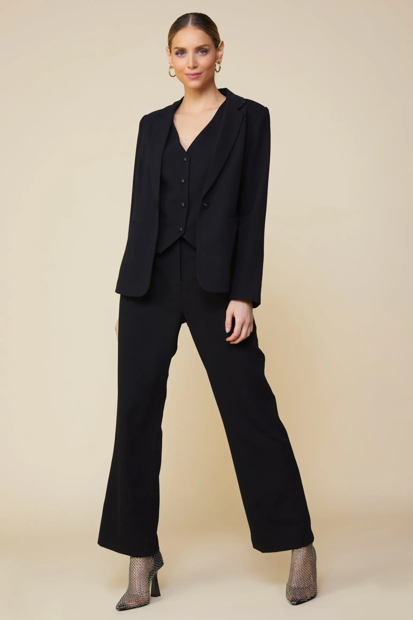 Tailored Single Button Blazer*SKIES ARE BLUE Hot