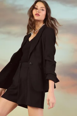 Tailored Single-Breasted Blazer*SKIES ARE BLUE Online