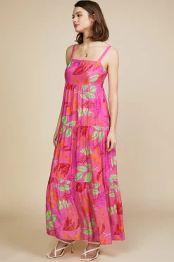 Tropical Print Maxi Dress*SKIES ARE BLUE