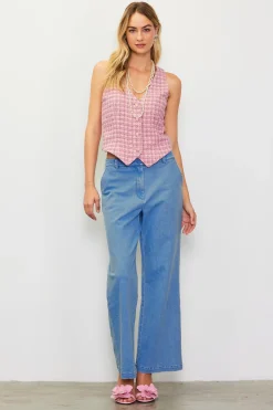 Tweed Tailored Vest*SKIES ARE BLUE Online