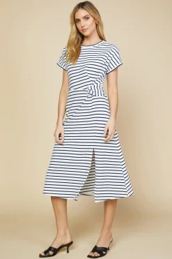 Twist Detail Knit Dress*SKIES ARE BLUE Online