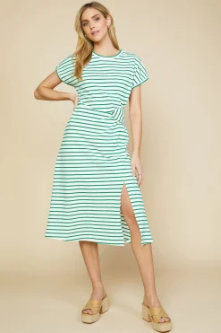 Twist Detail Knit Dress*SKIES ARE BLUE Hot