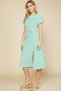 Twist Detail Knit Dress*SKIES ARE BLUE Hot