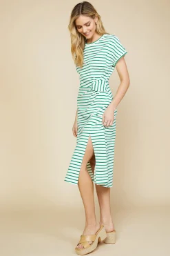 Twist Detail Knit Dress*SKIES ARE BLUE Hot