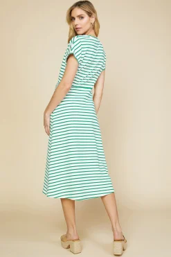 Twist Detail Knit Dress*SKIES ARE BLUE Hot