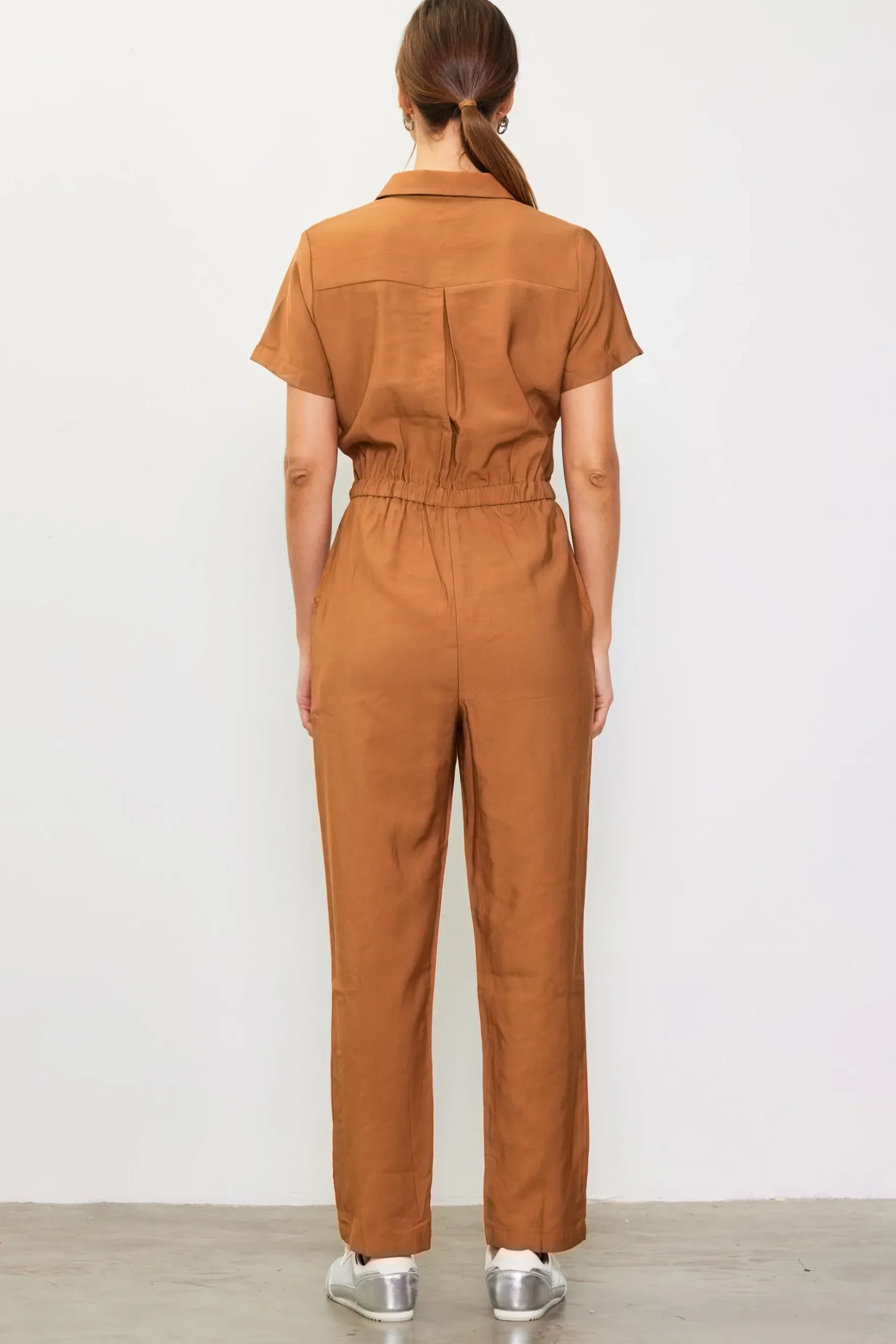Utility Short Sleeve Jumpsuit*SKIES ARE BLUE Online
