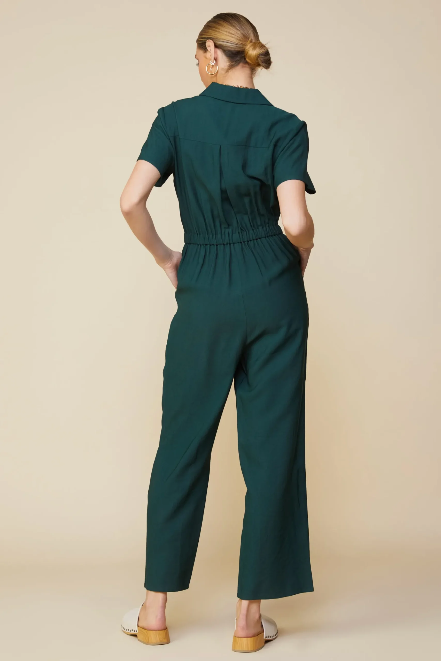 Utility Short Sleeve Jumpsuit*SKIES ARE BLUE Hot