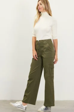 Utility Straight Leg Pants*SKIES ARE BLUE Outlet