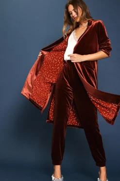 Velvet Duster Coat*SKIES ARE BLUE Discount