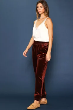 Velvet Jogger Pants*SKIES ARE BLUE Best
