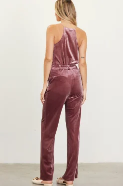 Velvet Wide Leg Pants*SKIES ARE BLUE Outlet