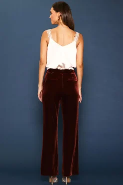Velvet Wide Leg Pants*SKIES ARE BLUE Online
