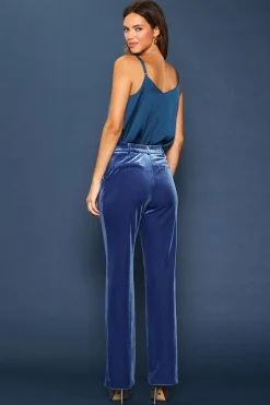 Velvet Wide Leg Pants*SKIES ARE BLUE Discount